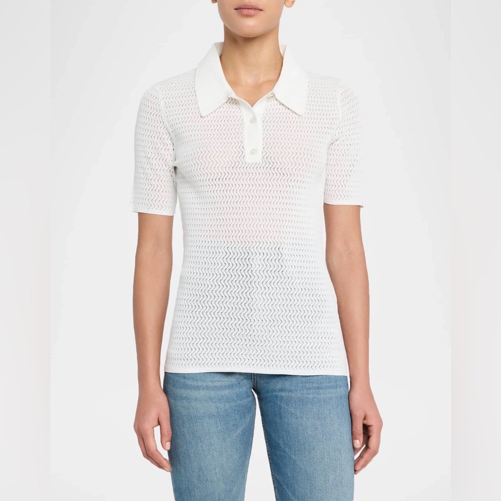 Victoria Beckham Knitted Polo Shirt